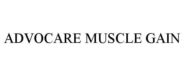  ADVOCARE MUSCLE GAIN