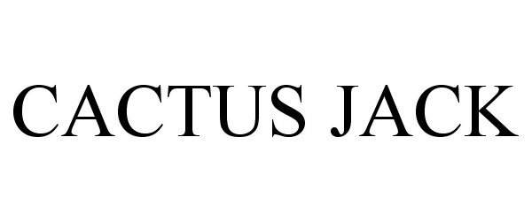 Trademark Logo CACTUS JACK