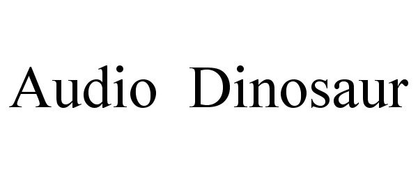  AUDIO DINOSAUR