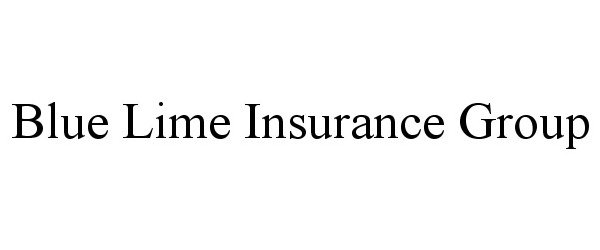 BLUE LIME INSURANCE GROUP