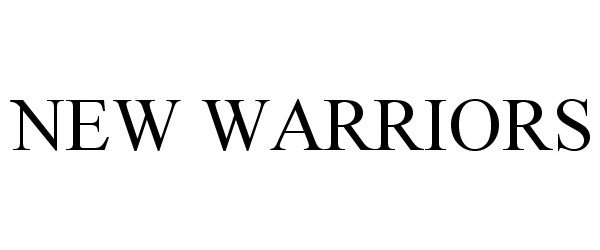 Trademark Logo NEW WARRIORS