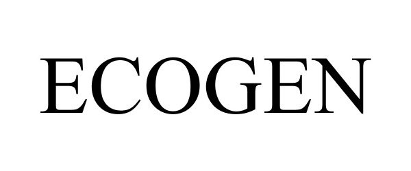 Trademark Logo ECOGEN