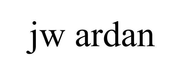 Trademark Logo JW ARDAN