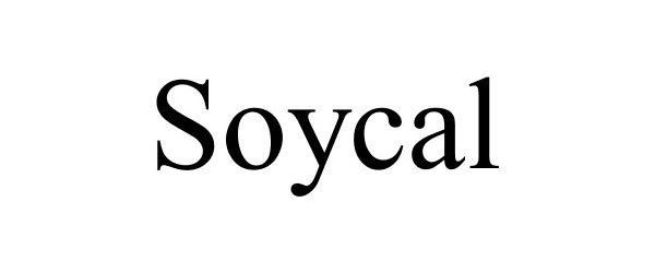 Trademark Logo SOYCAL