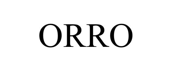 Trademark Logo ORRO