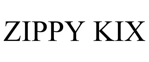 Trademark Logo ZIPPY KIX