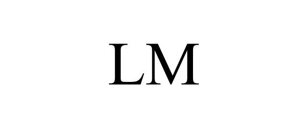 Trademark Logo LM