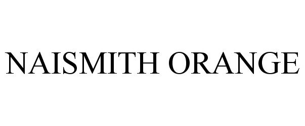 Trademark Logo NAISMITH ORANGE