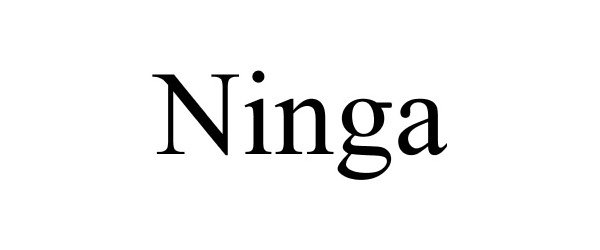 Trademark Logo NINGA