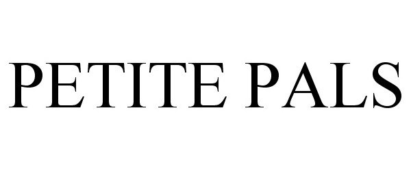 Trademark Logo PETITE PALS