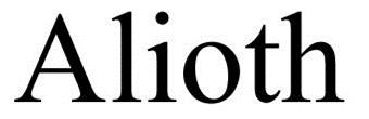 Trademark Logo ALIOTH