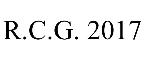  R.C.G. 2017