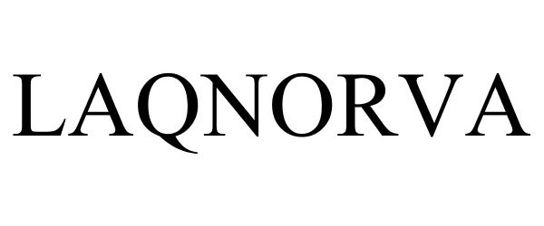 Trademark Logo LAQNORVA