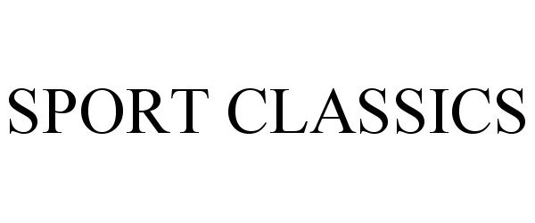 Trademark Logo SPORT CLASSICS
