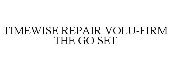  TIMEWISE REPAIR VOLU-FIRM THE GO SET