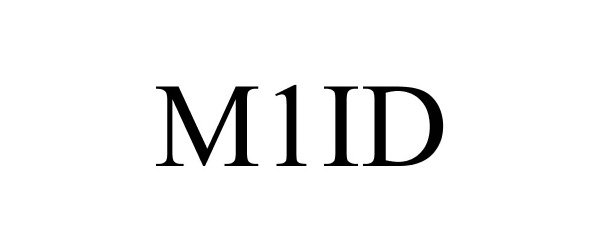 Trademark Logo M1ID