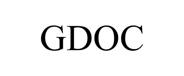 Trademark Logo GDOC