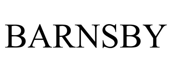 Trademark Logo BARNSBY