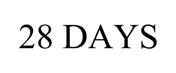 Trademark Logo 28 DAYS