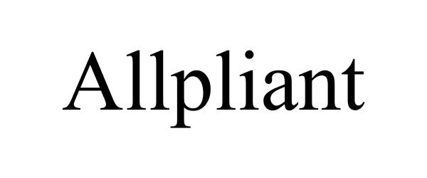  ALLPLIANT