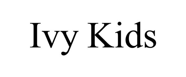 Trademark Logo IVY KIDS