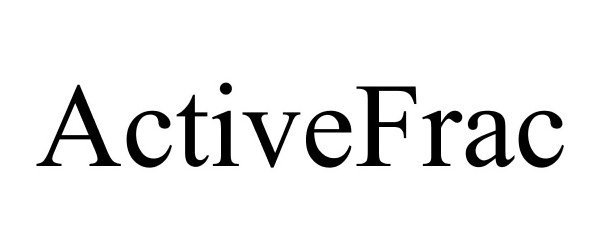Trademark Logo ACTIVEFRAC