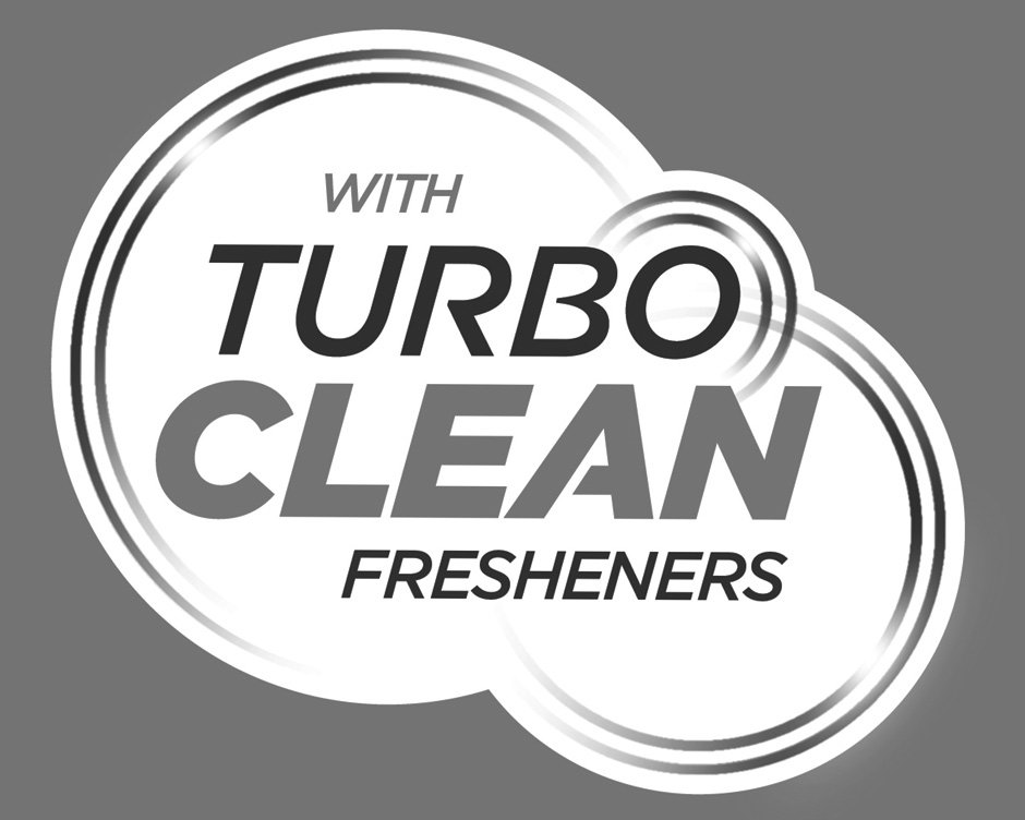  WITH TURBO CLEAN FRESHENERS