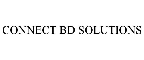  CONNECT BD SOLUTIONS