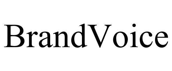 Trademark Logo BRANDVOICE
