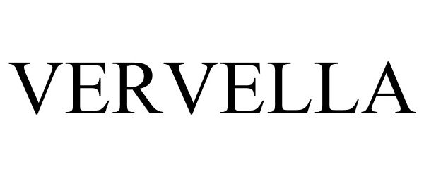 Trademark Logo VERVELLA