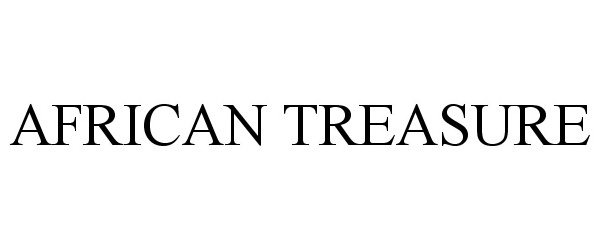 Trademark Logo AFRICAN TREASURE