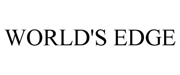 WORLD'S EDGE