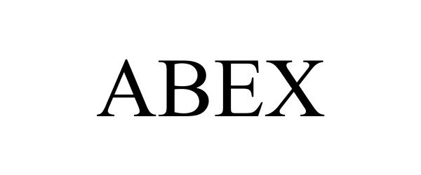 Trademark Logo ABEX