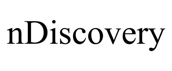 Trademark Logo NDISCOVERY