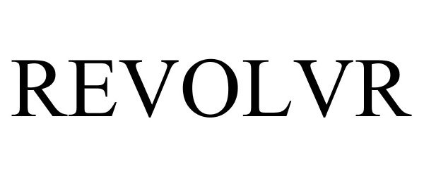 Trademark Logo REVOLVR