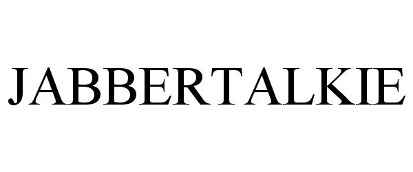 Trademark Logo JABBERTALKIE