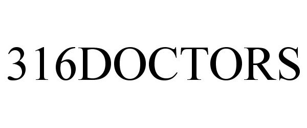 Trademark Logo 316DOCTORS