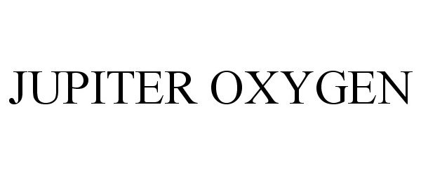  JUPITER OXYGEN