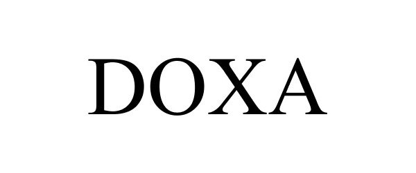 Trademark Logo DOXA