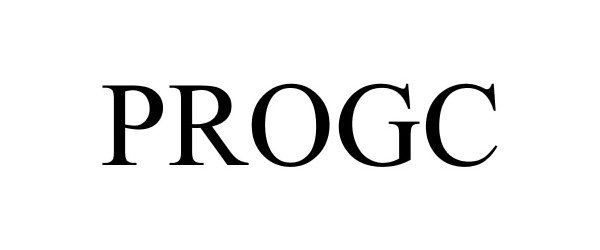 Trademark Logo PROGC