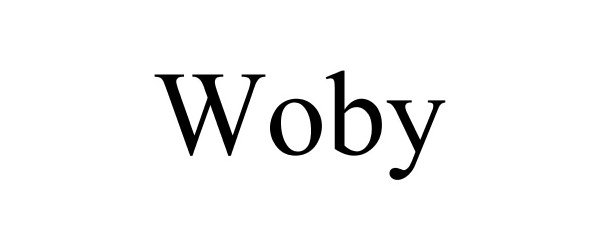 Trademark Logo WOBY