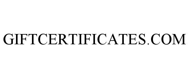  GIFTCERTIFICATES.COM
