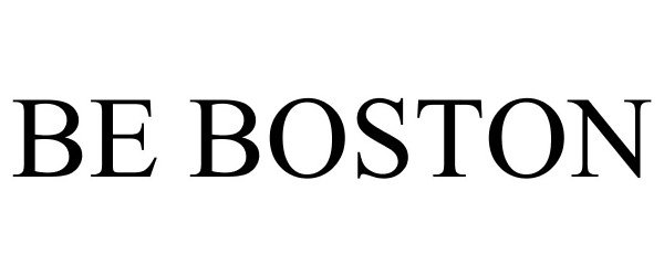 Trademark Logo BE BOSTON