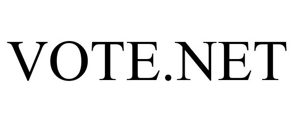 Trademark Logo VOTE.NET