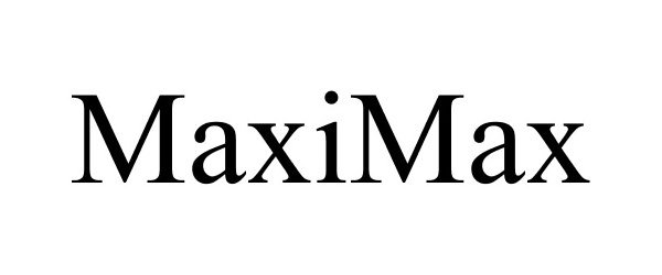 Trademark Logo MAXIMAX