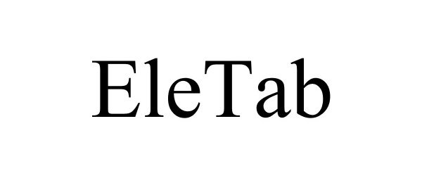 Trademark Logo ELETAB