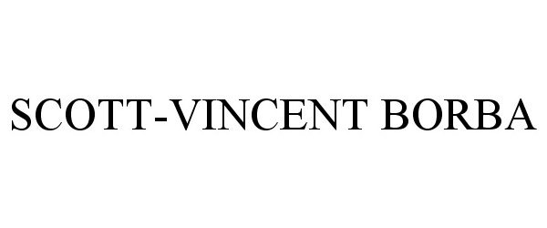 Trademark Logo SCOTT-VINCENT BORBA