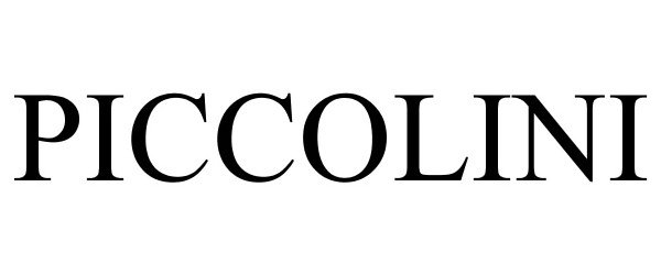Trademark Logo PICCOLINI