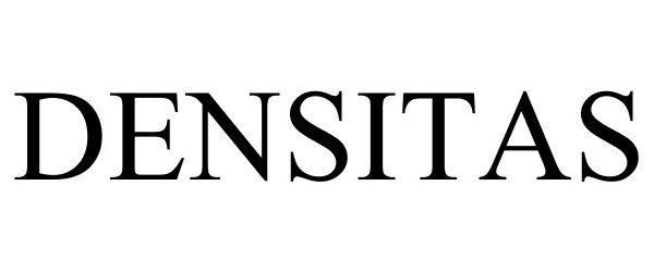 Trademark Logo DENSITAS