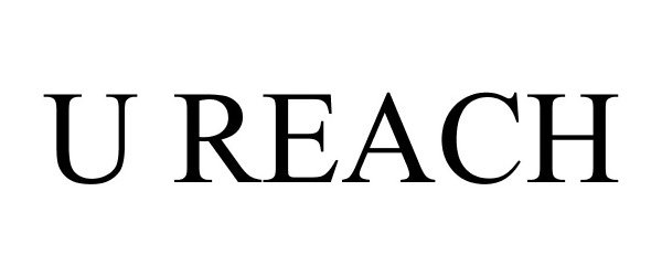 Trademark Logo U REACH